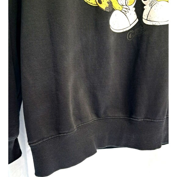 Cheetos Flamin’ Hot Sweatshirt Mad Engine Mens Large Black - Picture 6 of 13